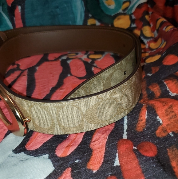 Coach sig. PVC XL belt - Picture 2 of 3